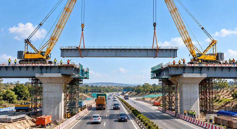 ROB Bridge Steel Fabrication Manufacturer in Kolkata & India- ROB Plate Girder Manufacturer Kolkata, India- Nony Industries-