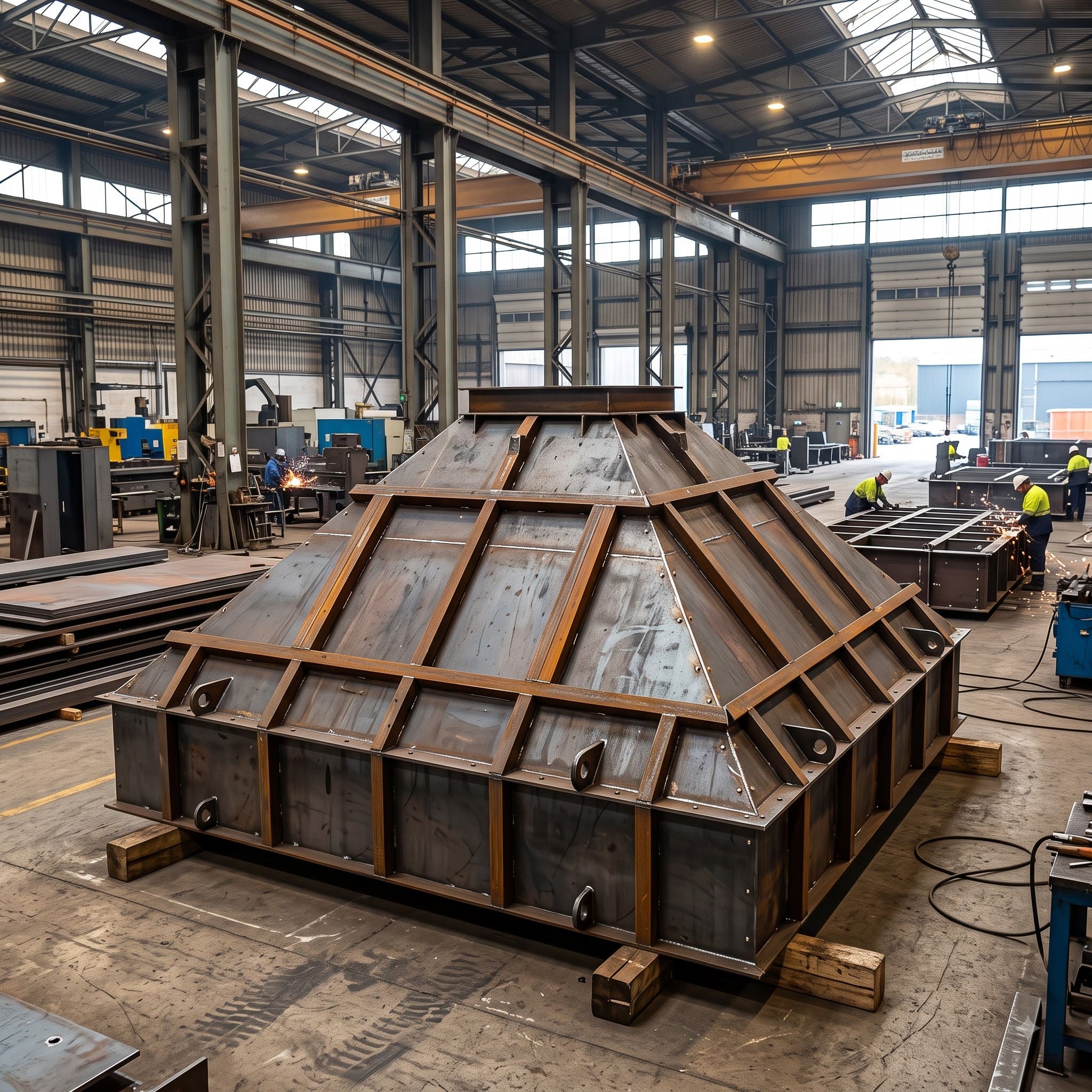 Hopper Fabrication in Kolkata — Nony Industries Pvt. Ltd.
